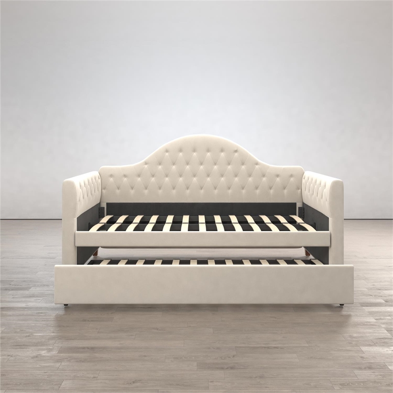 Little Seeds Rowan Valley Arden Twin Daybed with Trundle in Dove Gray