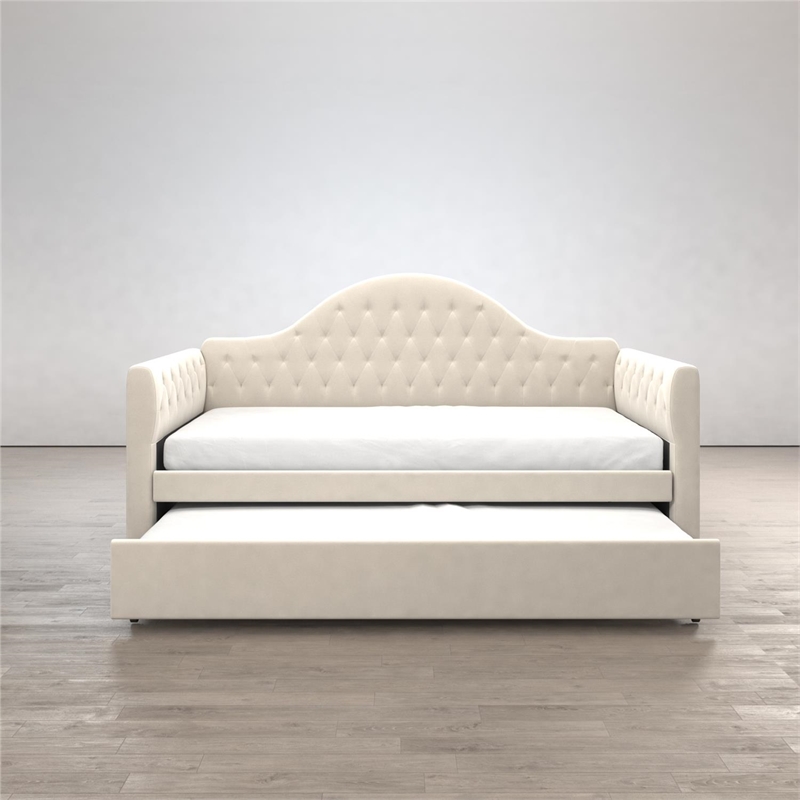 Little Seeds Rowan Valley Arden Twin Daybed with Trundle in Dove Gray