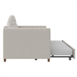 Little Seeds Rowan Valley Arden Twin Daybed with Trundle in Dove Gray