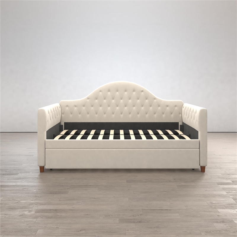 Little Seeds Rowan Valley Arden Twin Daybed with Trundle in Dove Gray