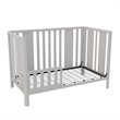 Little Seeds Crawford Curved Post 3-in-1 Crib in Sharkey Gray