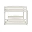 Dorel Living Phoenix Full-Over-Full Floor Bunk Bed in White