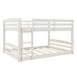 Dorel Living Phoenix Full-Over-Full Floor Bunk Bed in White