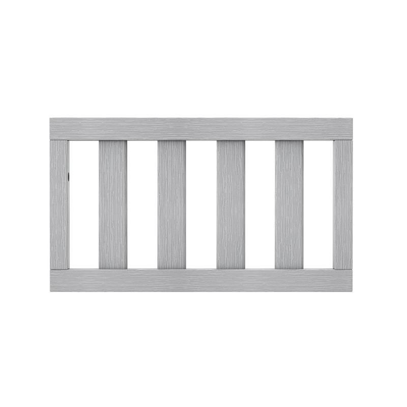 Little Seeds Finch Toddler Rail Conversion Kit for Crib in Rustic Gray
