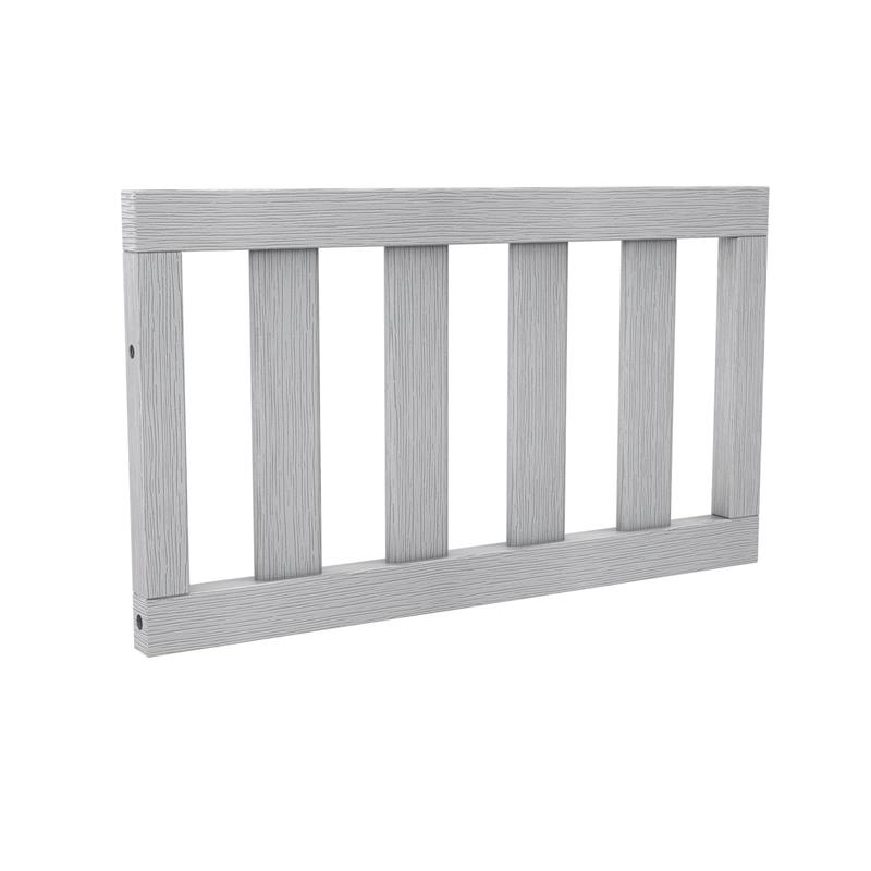 Little Seeds Finch Toddler Rail Conversion Kit for Crib in Rustic Gray