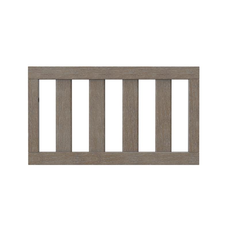 Little Seeds Finch Toddler Rail Conversion Kit for Crib in Rustic Coffee