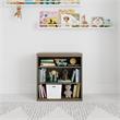 DHP Maruva Open 3 Shelf Storage Unit  Kids Bedroom Organizer in French Gray