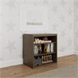 DHP Maruva Open 3 Shelf Storage Unit  Kids Bedroom Organizer in French Gray