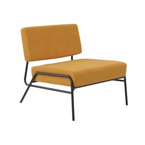 novogratz ciara accent chair living room furniture in mustard linen
