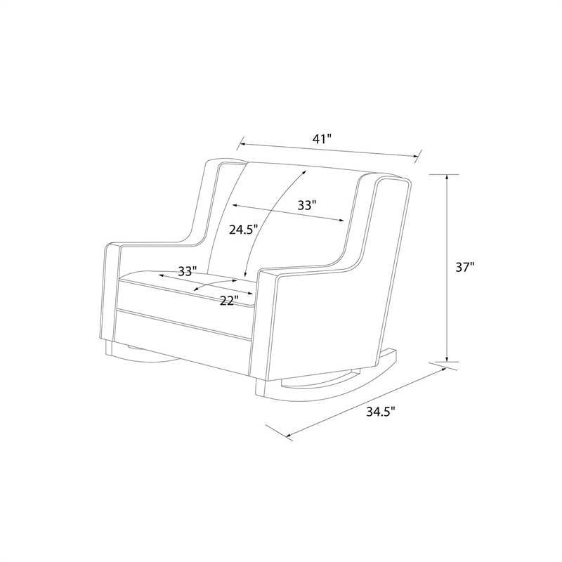 Baby relax double outlet rocker