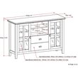Simpli Home Artisan Wood 53