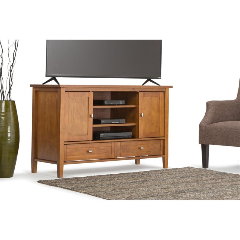 47 Tv Stand In Honey Brown 47