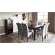 Simpli Home Avalon Wine Rack Cabinet in Tobacco Brown