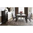 Simpli Home Avalon Wine Rack Cabinet in Tobacco Brown