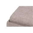 Simpli Home Avalon Upholstered Storage Ottoman w/4-Flip Over Trays in Fawn Brown