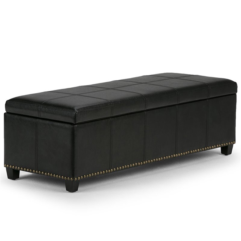 Ronquillo Faux Leather Storage Bench Allmodern