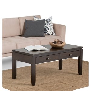 Coffee Table in Coffee Brown