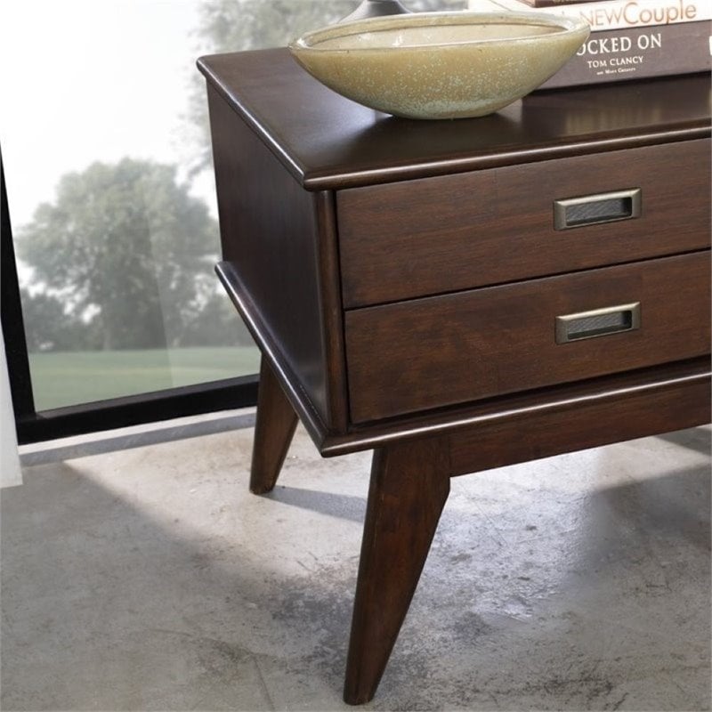 Simpli Home Draper Solid wood 22