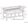 Simpli Home Adams Solid Wood 48 