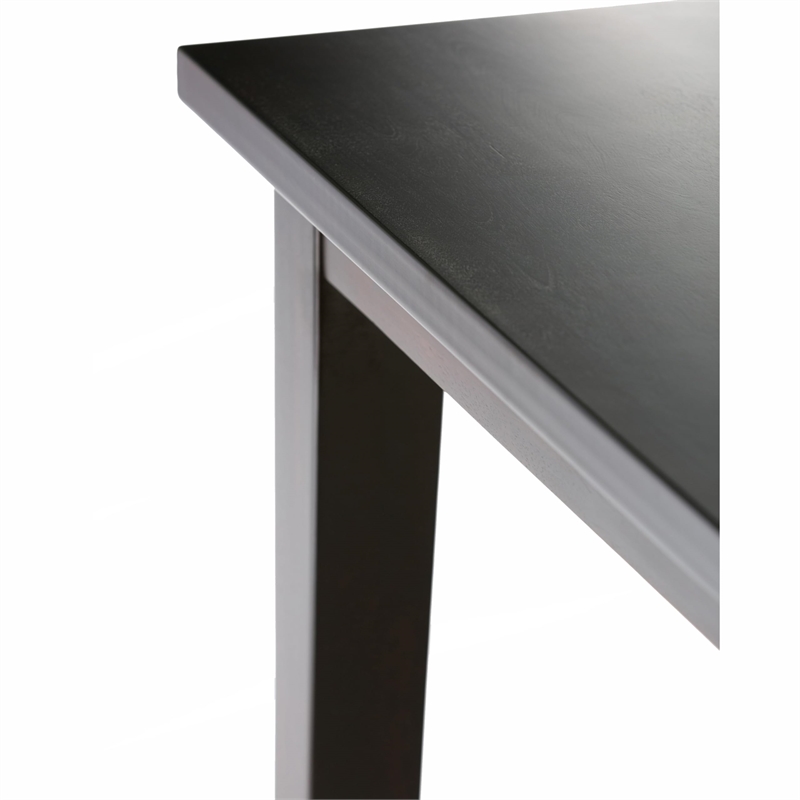 Avalon SOLID HARDWOOD 7 Transitional Piece Dining Set in Satin Cream