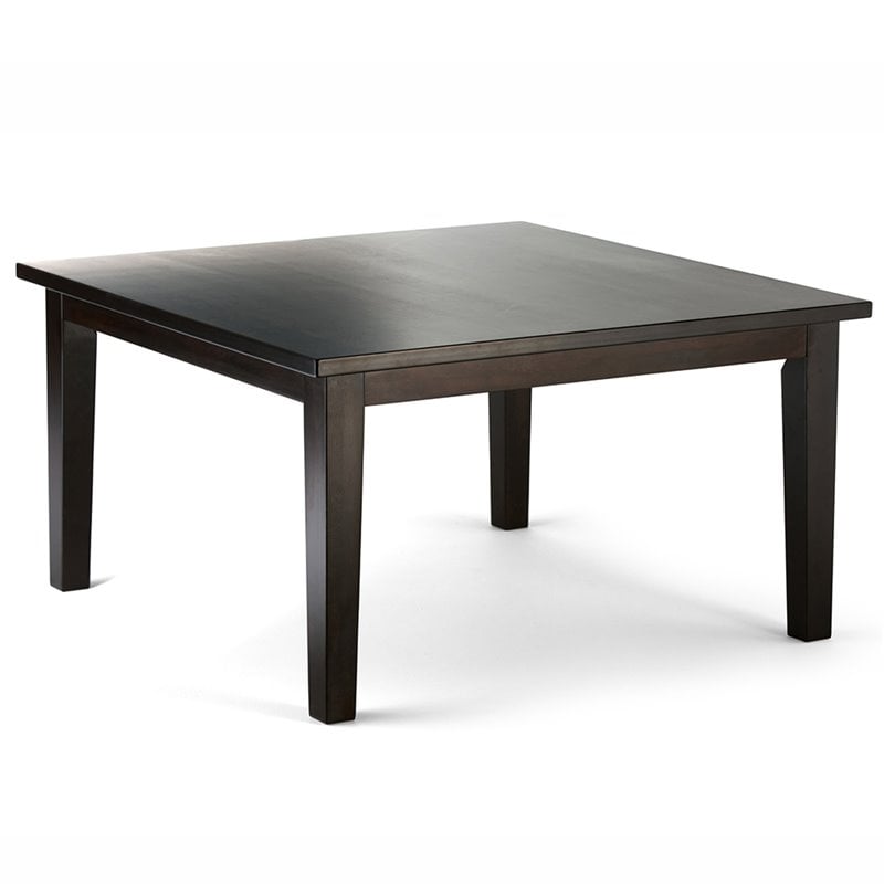 Avalon 9 Pc Dining Set with 6 Dining Chairs in Satin Cream Faux Leather