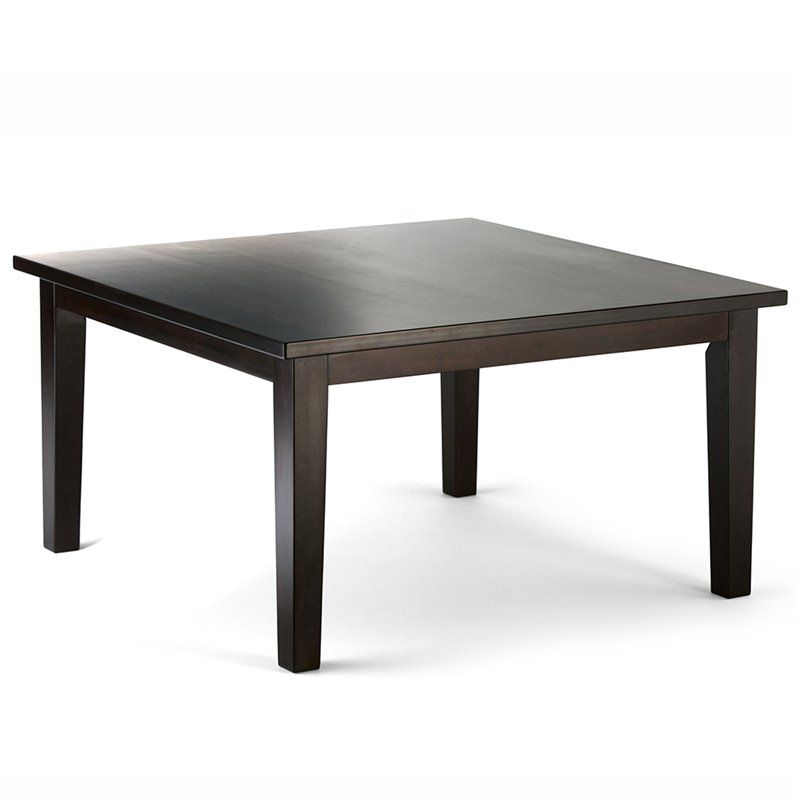 Cosmopolitan 9 Pc Dining Set with 8 Dining Chairs in Midnight Black Faux Leather