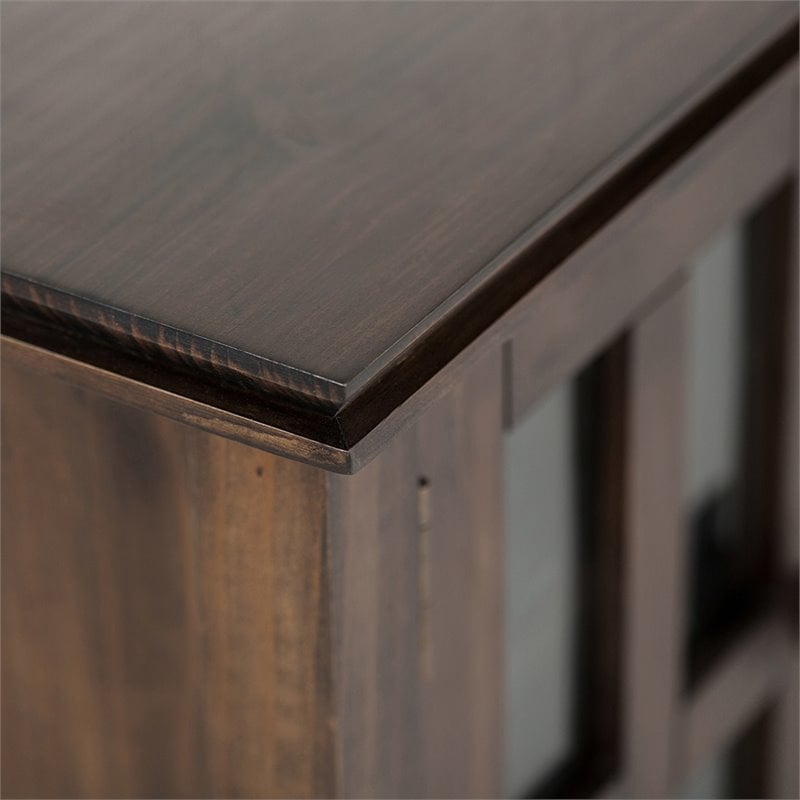 72 Tv Stand In Natural Aged Brown