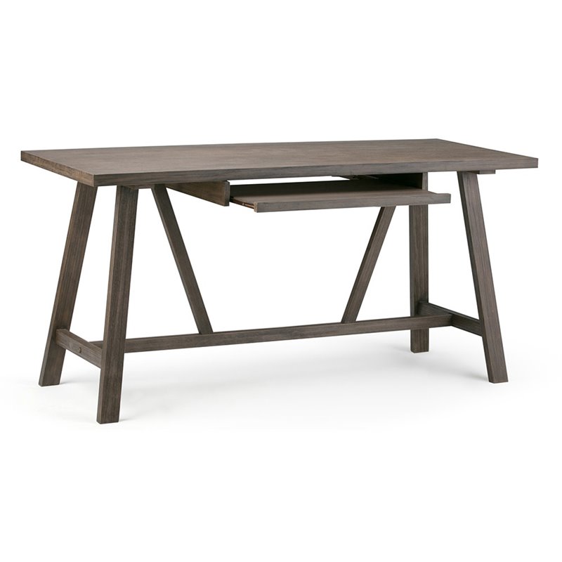 Simpli Home Dylan Solid Wood Industrial 60 