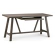 Simpli Home Dylan Solid Wood Industrial 60 