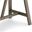 Simpli Home Dylan Solid Wood Industrial 60 