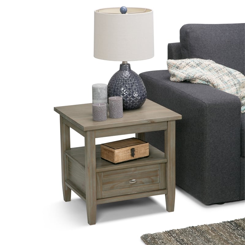 Simpli Home Warm Shaker Wood 20