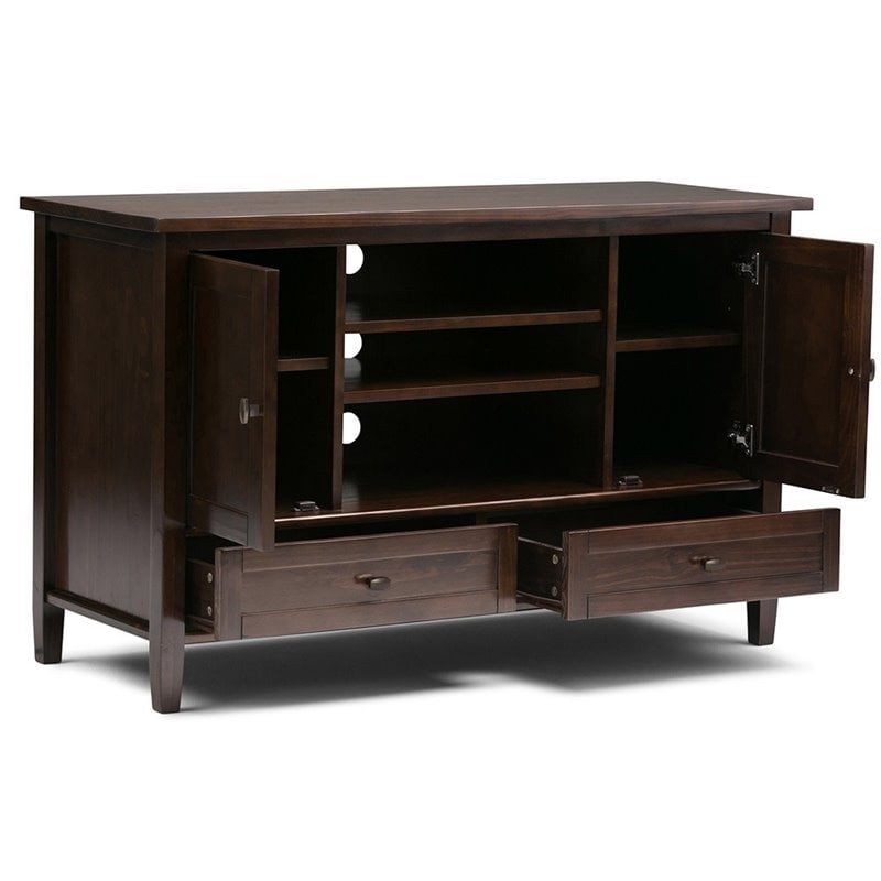 Simpli Home Warm Shaker Wood 47