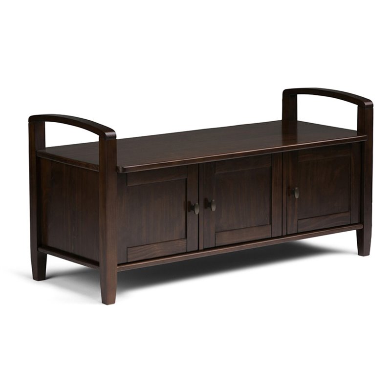 Simpli Home Warm Shaker Wood 44