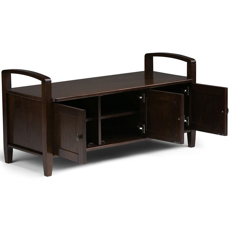 Simpli Home Warm Shaker Wood 44