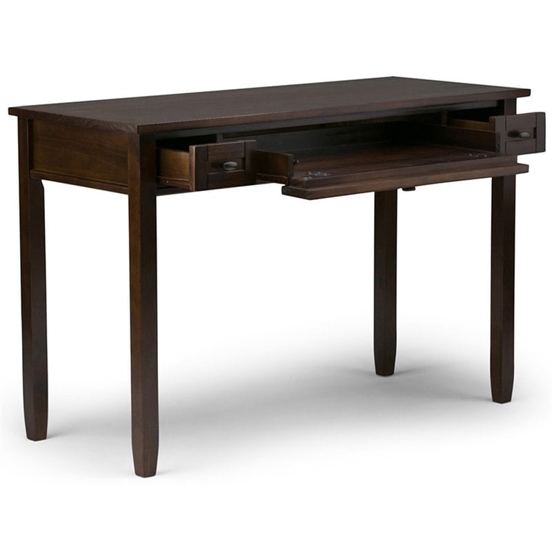 Simpli Home Warm Shaker Wood Transitional 48