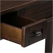 Simpli Home Warm Shaker Wood Transitional 48