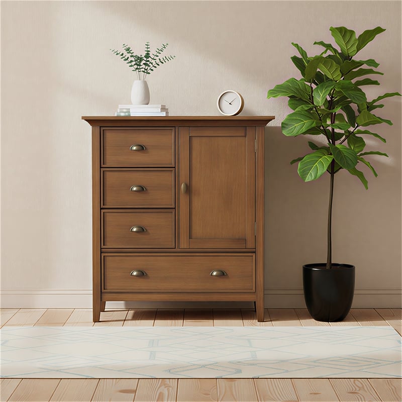 Simpli Home Redmond Wood 39