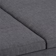 Simpli Home Ellis Storage Coffee Table Ottoman in Slate Gray