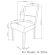 Simpli Home Ashford Dining Chair in Stone Gray Faux Leather (Set of 2)