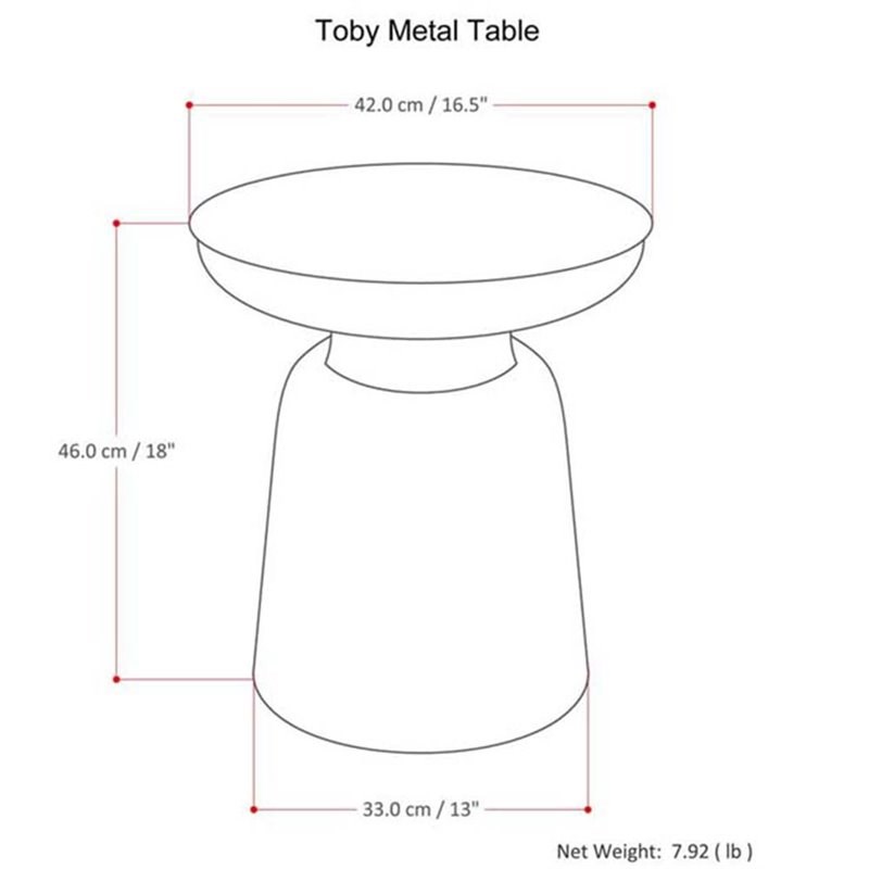 Simpli Home Toby Modern Industrial 16 