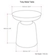 Simpli Home Toby Modern Industrial 16 