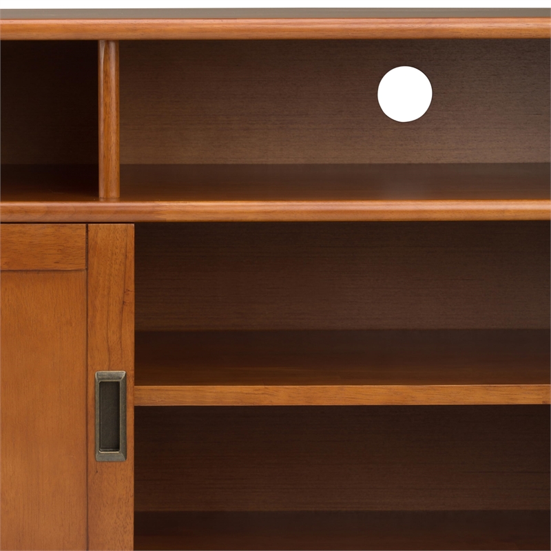 Simpli Home Draper Solid Wood 54