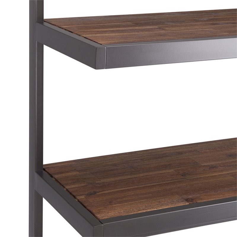 Simpli Home Erina SOLID ACACIA WOOD and Metal 66 