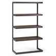 Simpli Home Erina SOLID ACACIA WOOD and Metal 66 