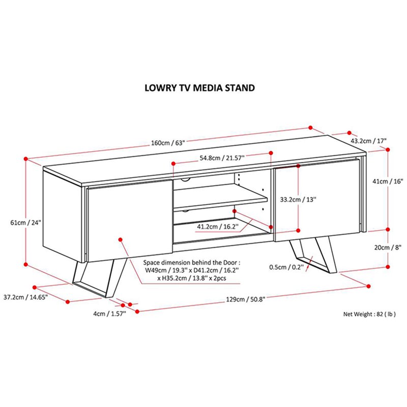 Simpli Home Lowry 63