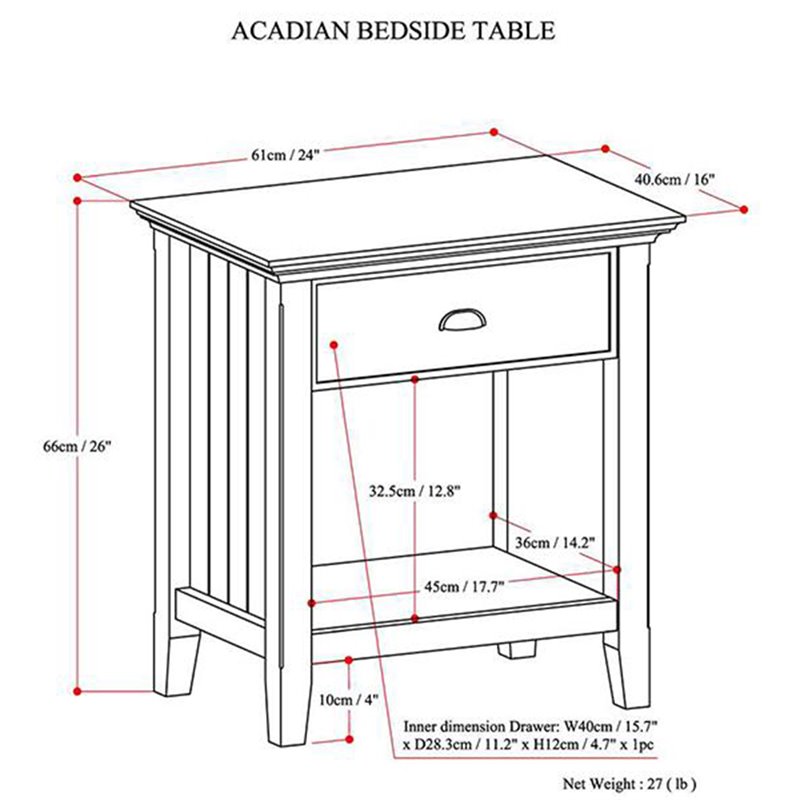 Acadian Wood 24