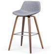 Randolph 28 inch Bentwood Counter/ Bar Height Stool (Set of 2) in Stone Gray