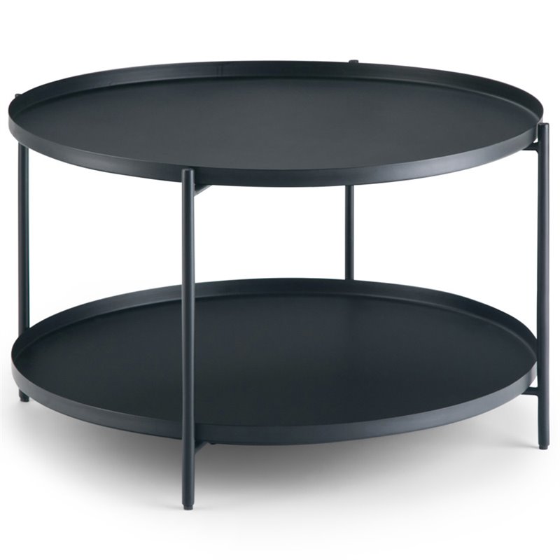 Simpli Home Monet 32 Modern Wide Solid, How Wide Should Coffee Table Be
