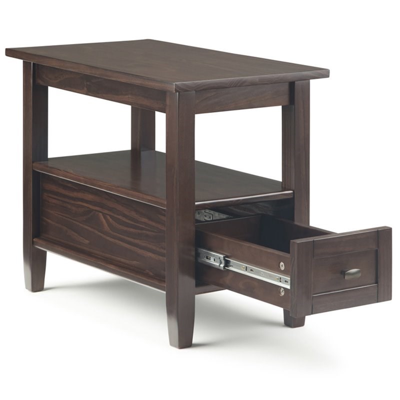 Simpli Home Warm Shaker Wood 14