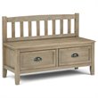 Simpli Home Burlington Wood 42